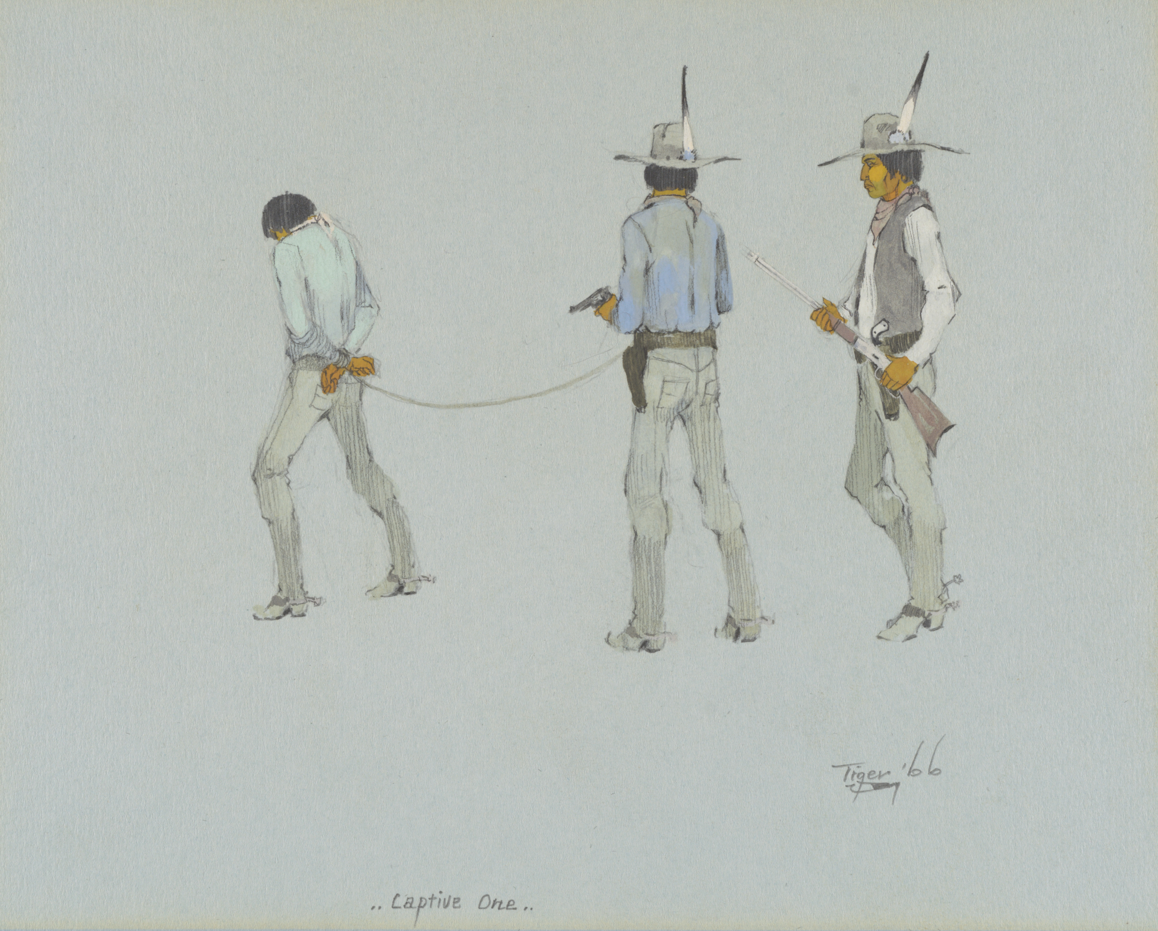 Jerome Tiger - Gilcrease Museum Online Collections