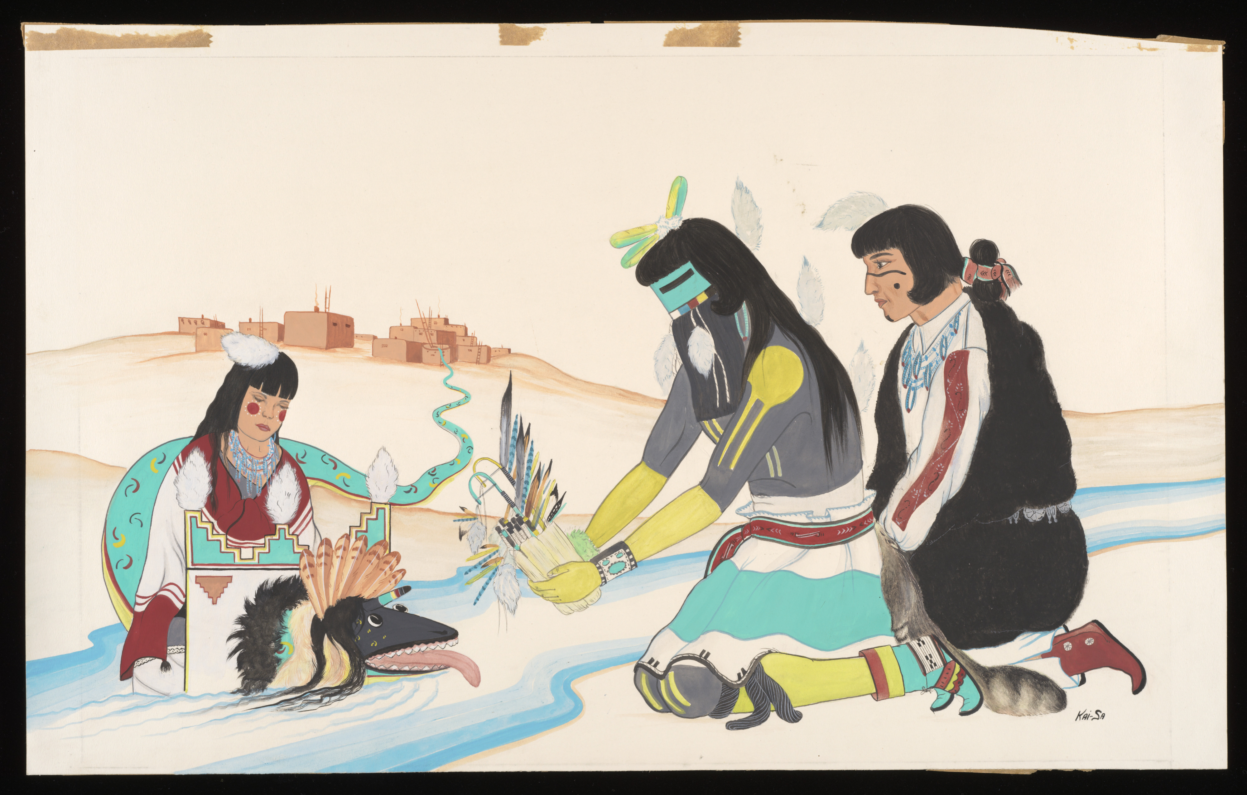 The Girl Who Married the Sea Serpent / Percy Tsisete Sandy