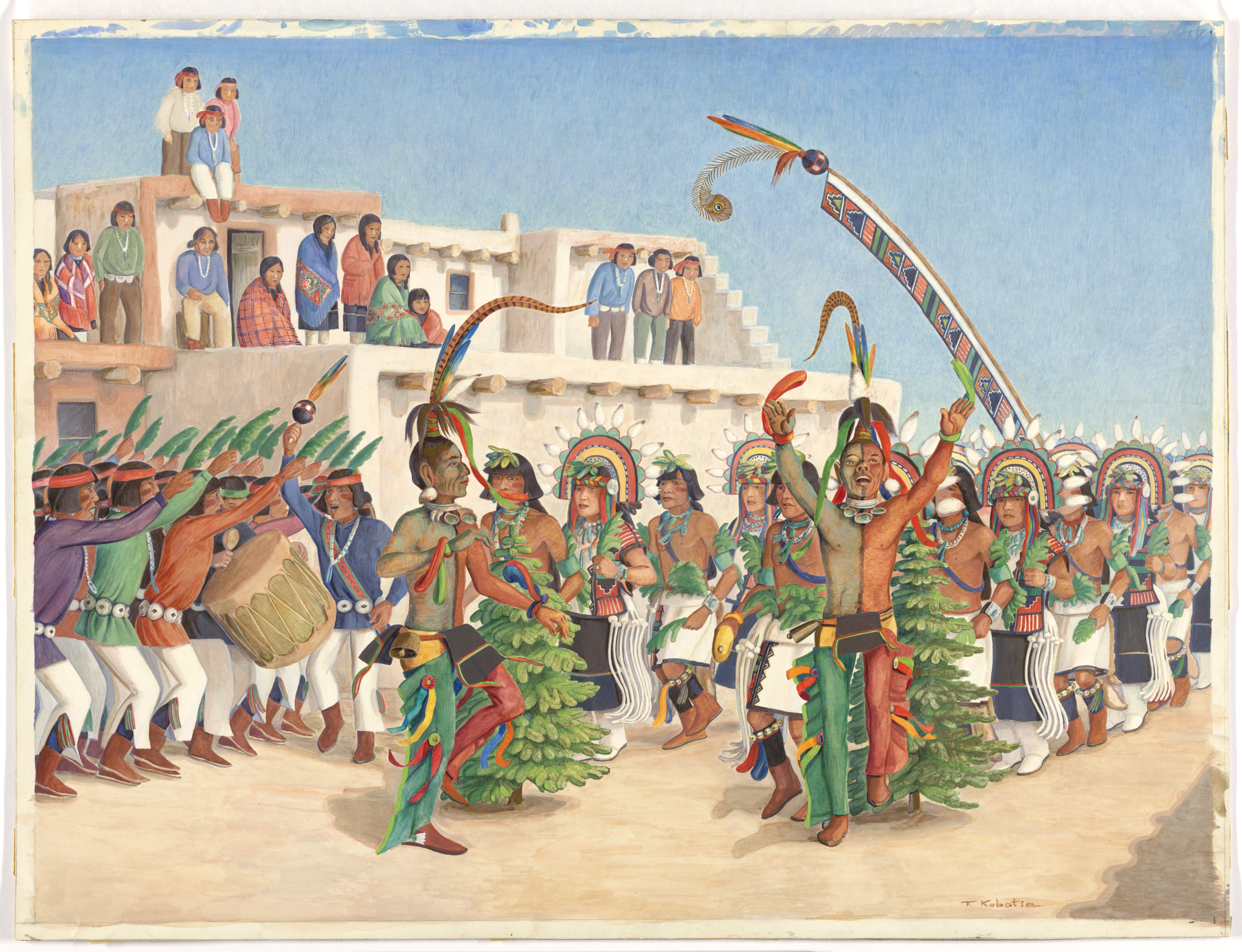 Fred Kabotie - Gilcrease Museum Online Collections