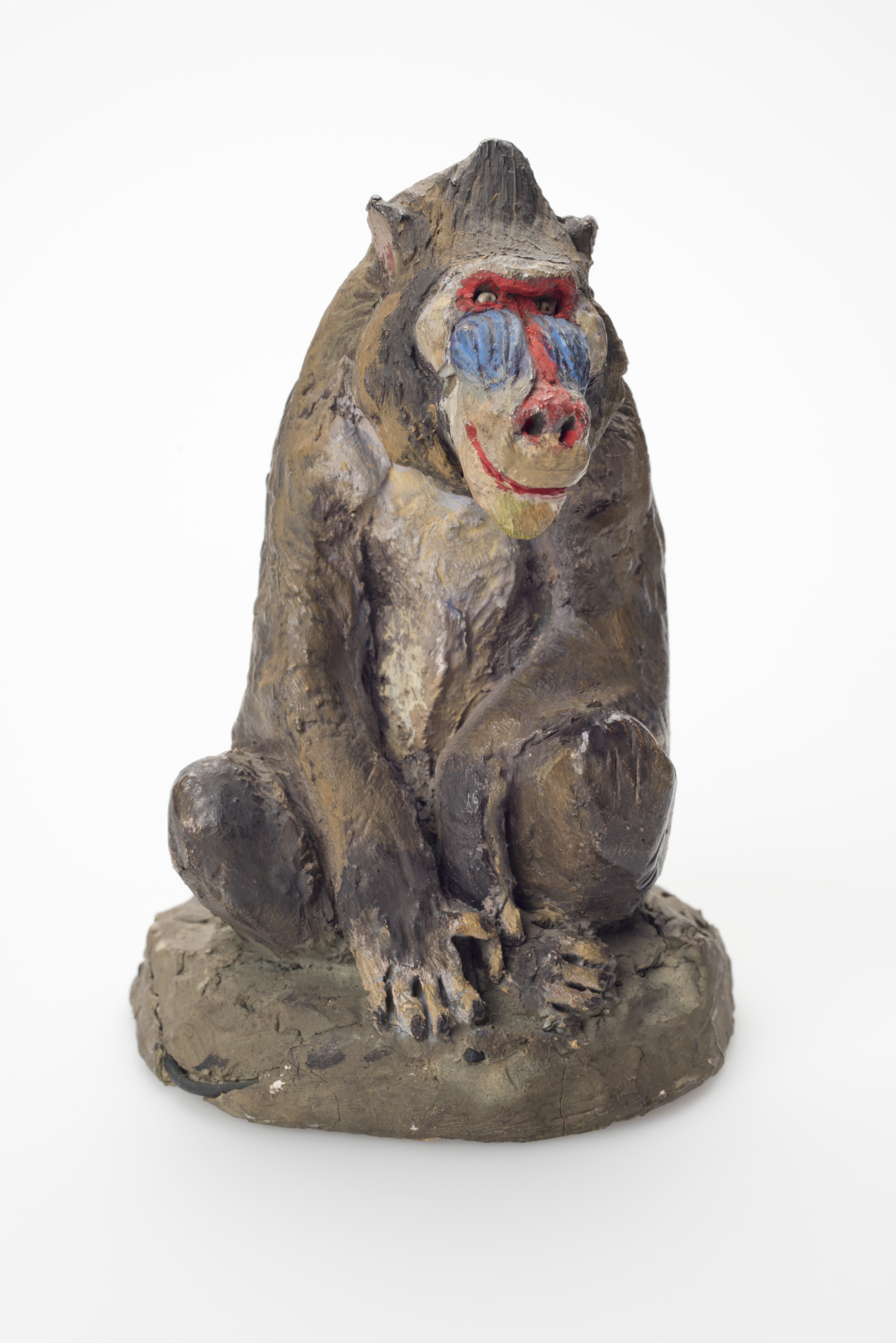 Model of a mondrill or baboon / Charles Marion Russell - Gilcrease